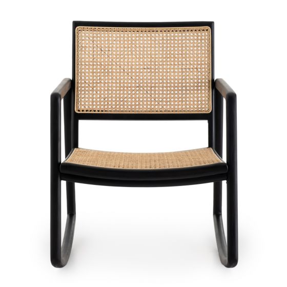 fauteuil en osier collection Mobilia Japandi