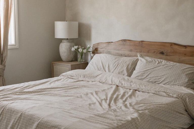 A bedroom that feels calm and inviting