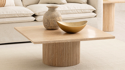 Marble & Travertine: Why Natural Stone Furniture Never Goes Out of Style