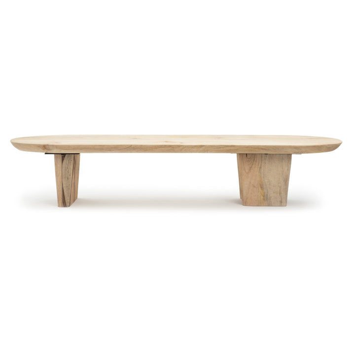 Indira Wood Coffee Table Light Brown