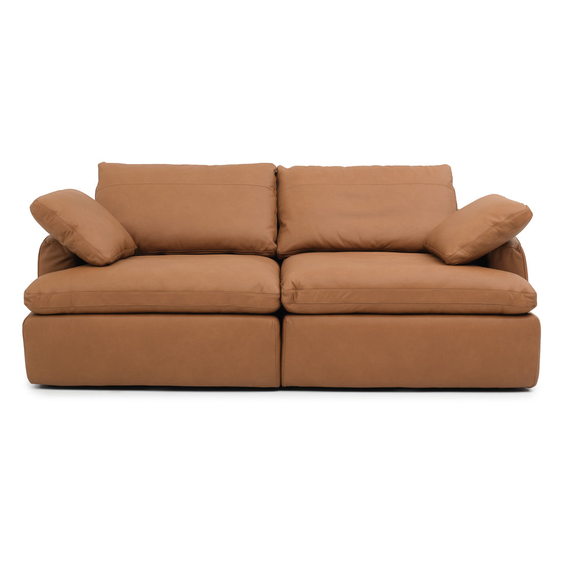 Nigella Leather Sofa Cognac