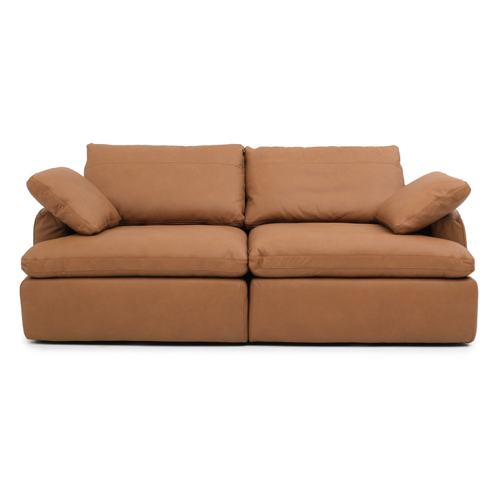 Nigella Leather Sofa Cognac