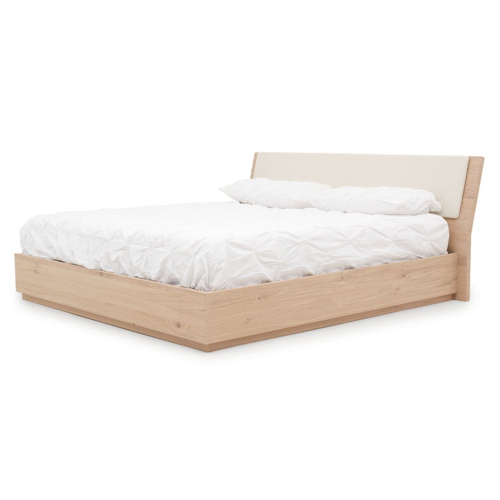 Elaina King Bed Light Brown