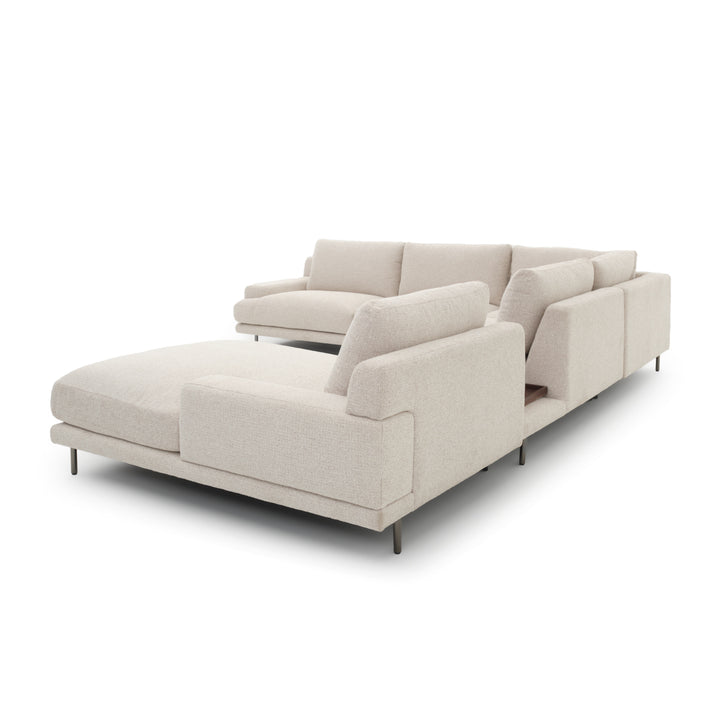 Elizabeth Fabric Modular Set Beige