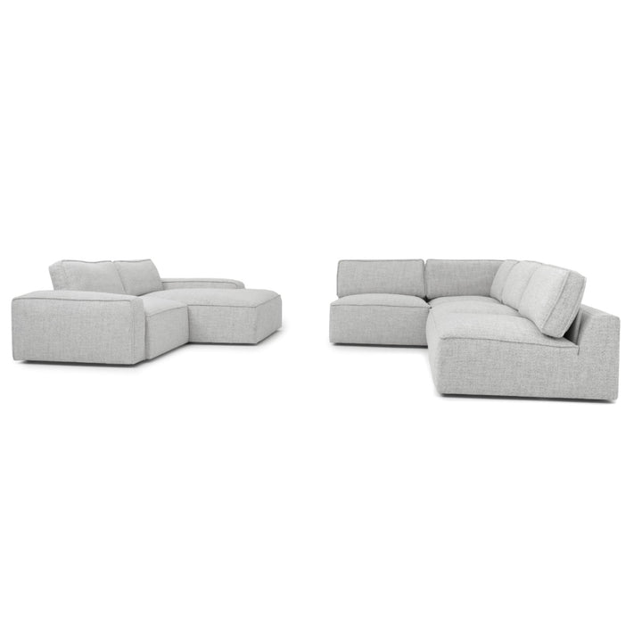 Nash Fabric Modular Set Light Grey