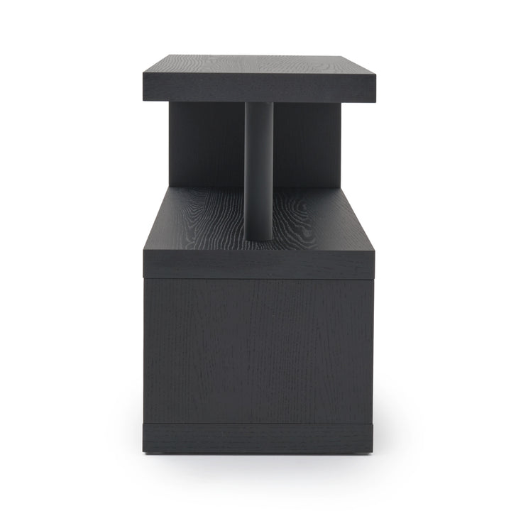 Edward Wood Bookcase Black