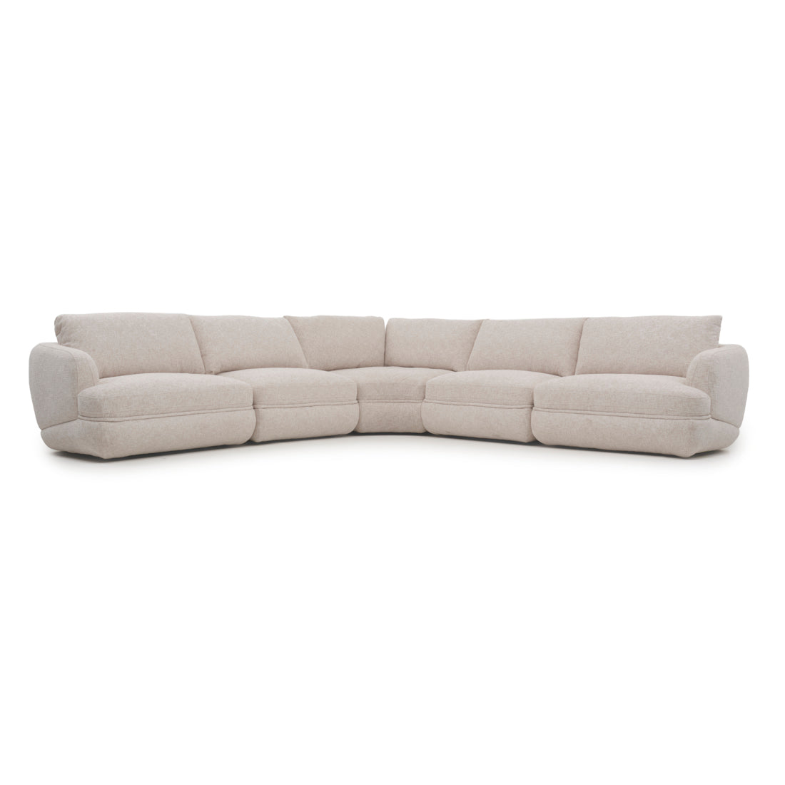 Esteli Fabric Modular Set Beige