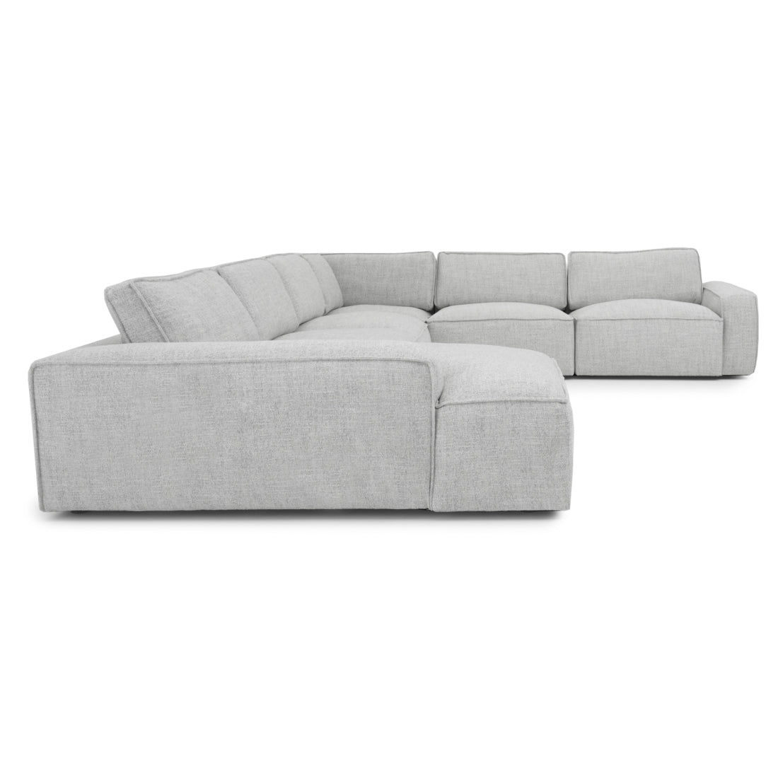 Nash Fabric Modular Set Light Grey