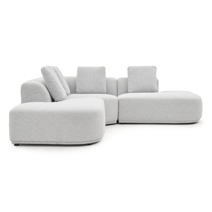 Willowdale Fabric Modular Set Light Grey
