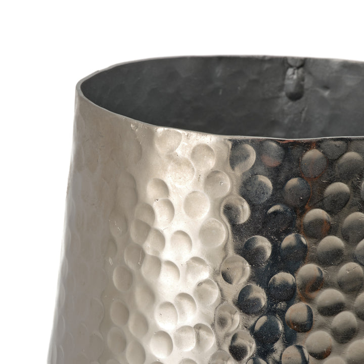 Nola Metal Vase Silver