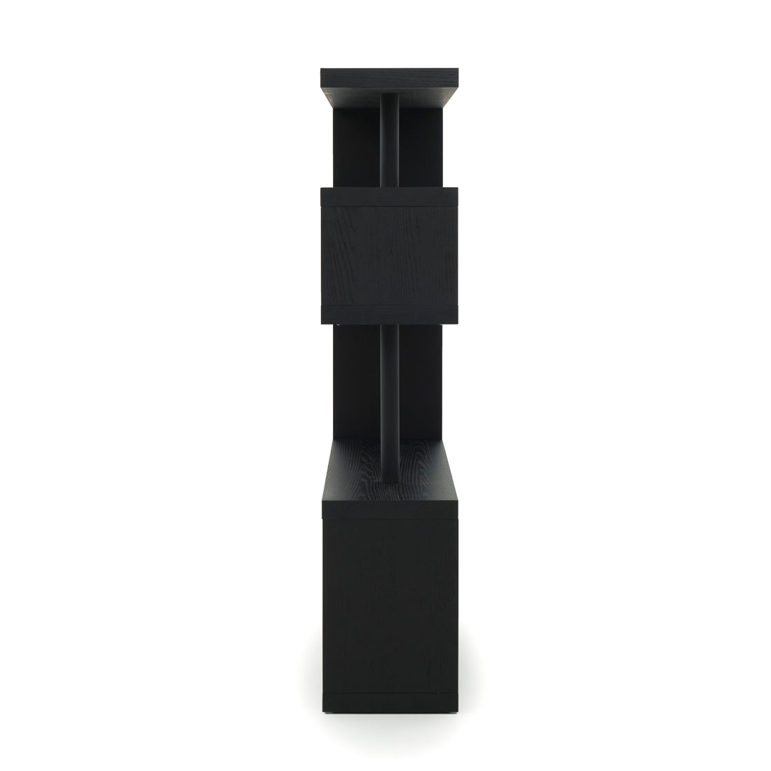 Edward Wood Bookcase Black