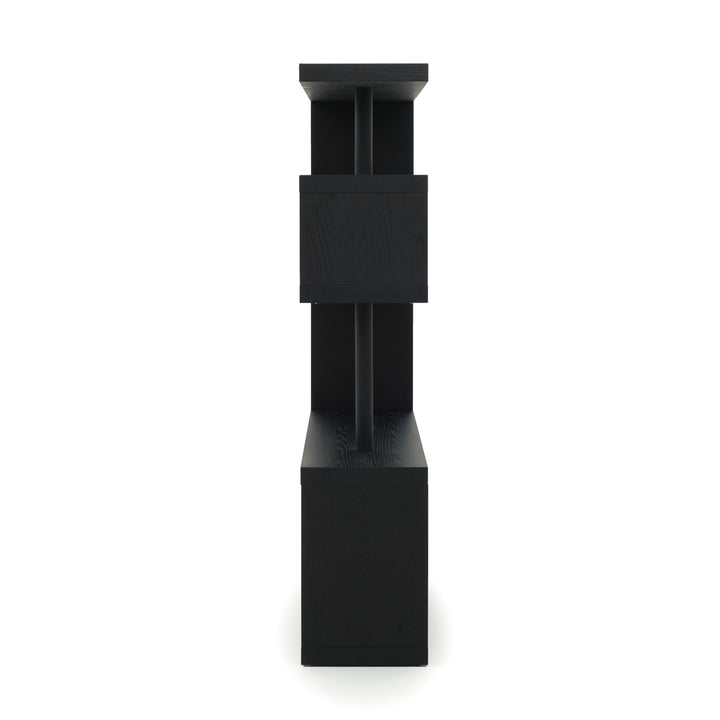 Edward Wood Bookcase Black