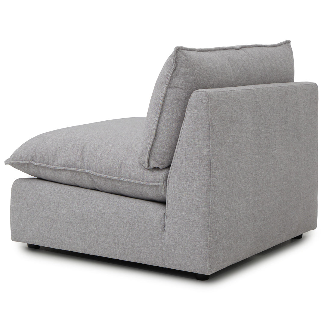 Neo Modular Armless Chair Light Grey