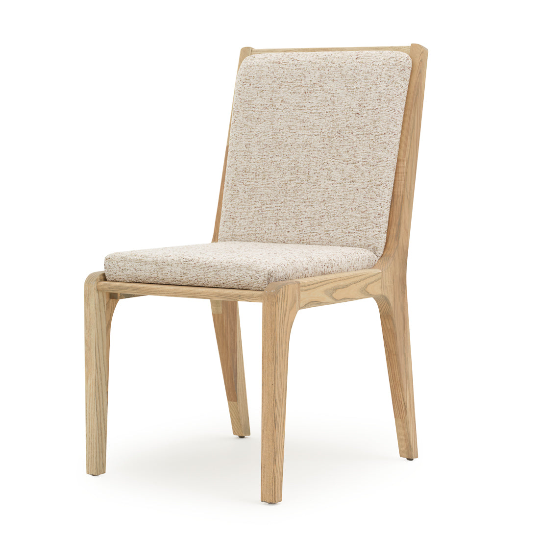 Narah Fabric Chair Light Grey