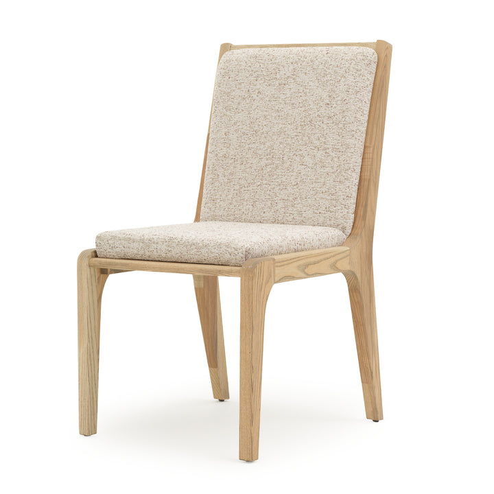 Narah Fabric Chair Light Grey