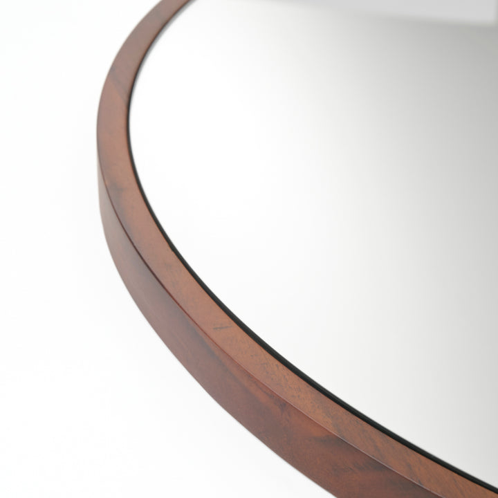 Nodi Wall Mirror Dark Brown