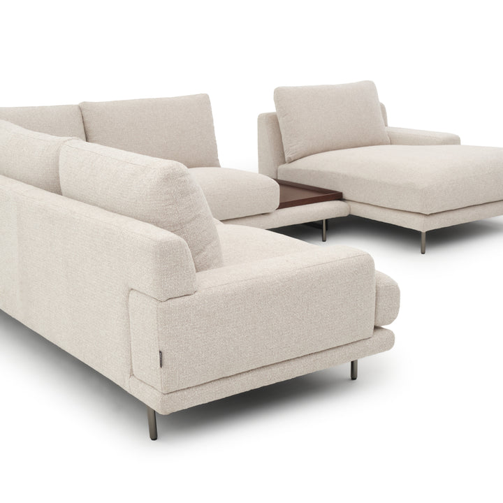 Elizabeth Fabric Modular Set Beige