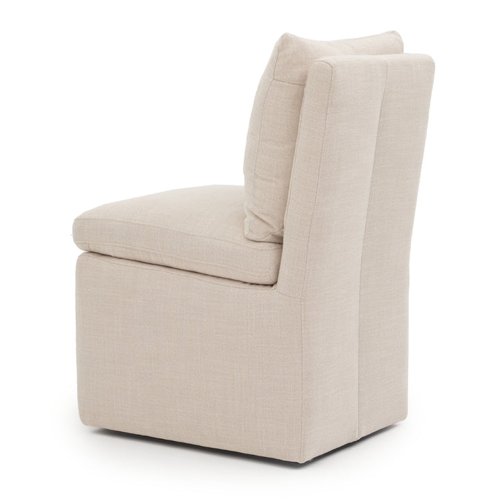 Nenli Fabric Chair Beige