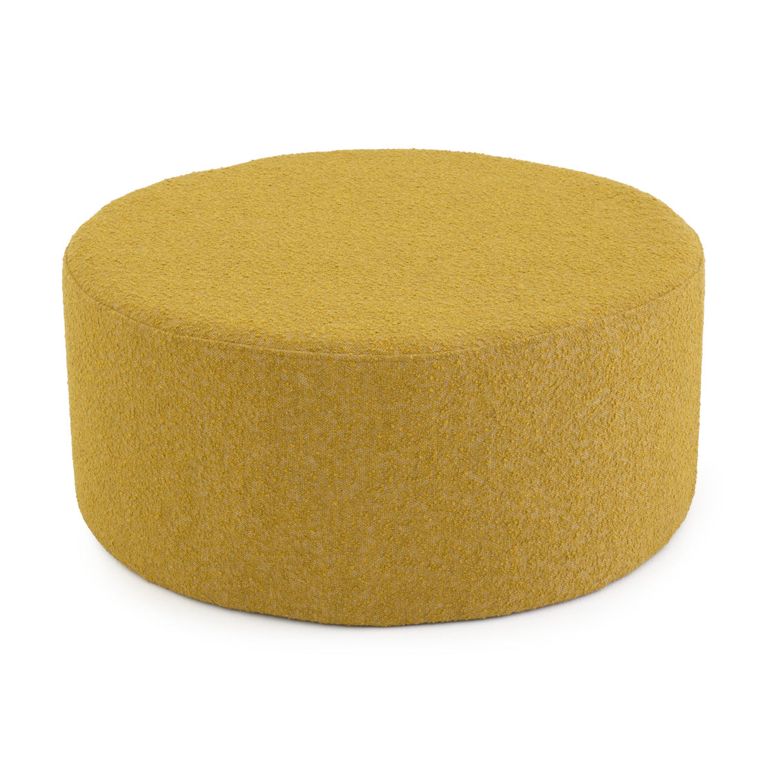 Emondi Fabric Ottoman Yellow