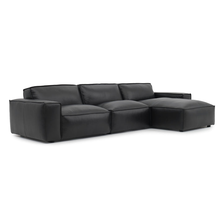Nook Leather Modular Set Black