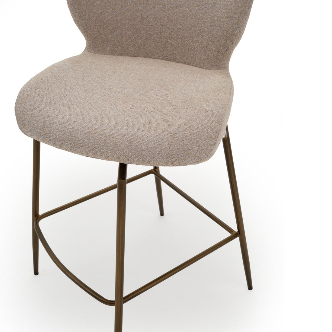 Erisa Counter Stool Light Grey