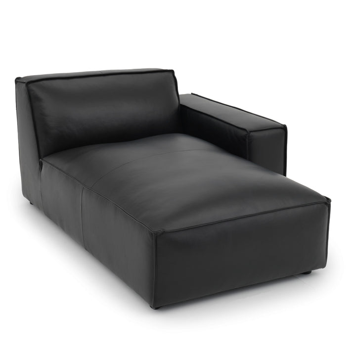 Nook Modular Right Chaise Black