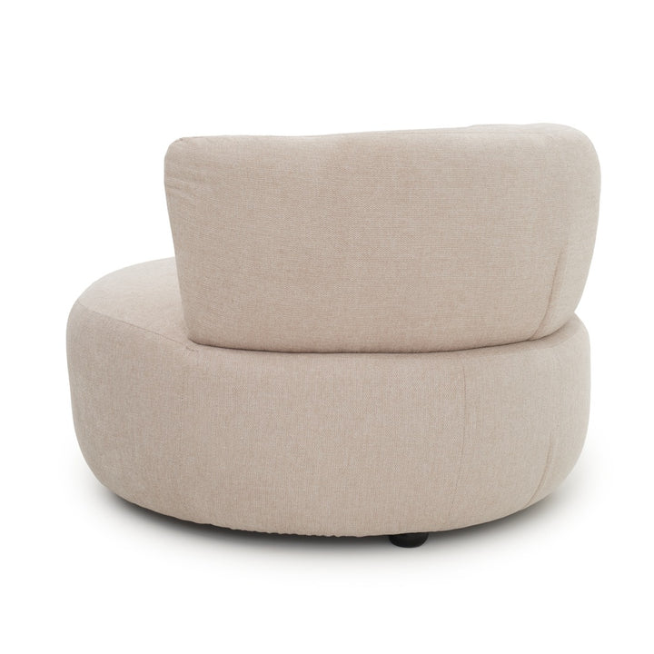 Norlan Fabric Accent Chair Beige