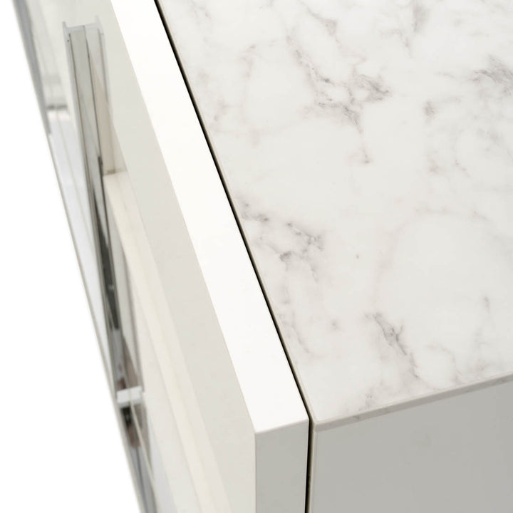 Westlyn Wood Sideboard White