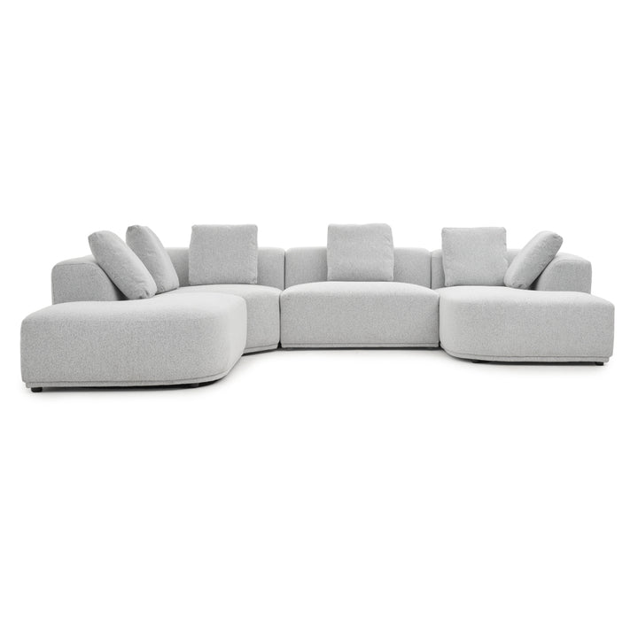 Willowdale Fabric Modular Set Light Grey