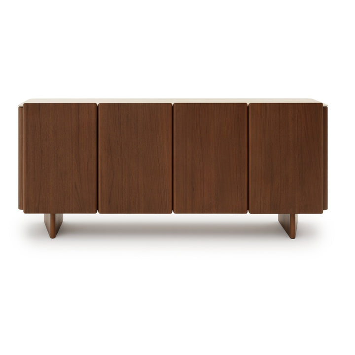 Navani Wood Sideboard Light Brown
