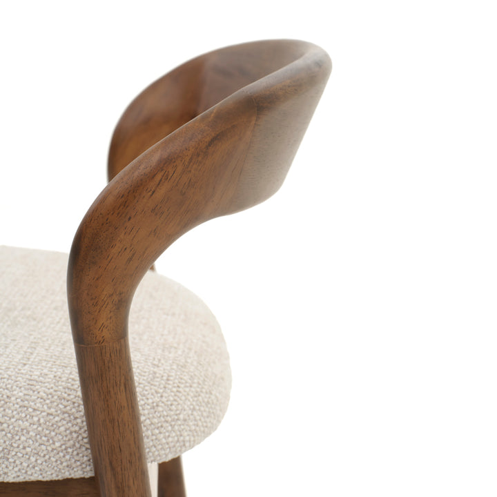 Nura Counter Stool Light Grey