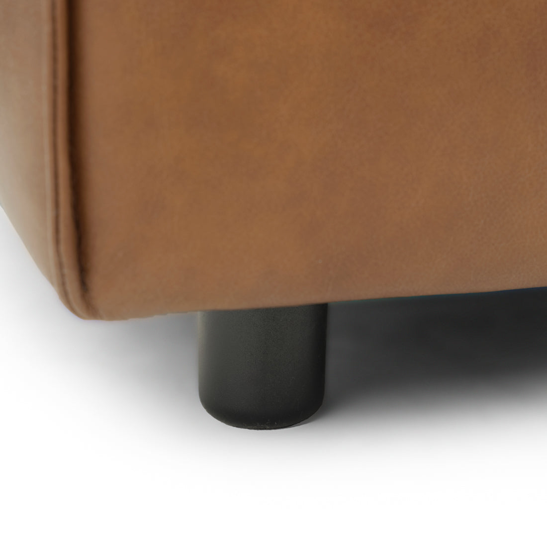 Nessa Leather Modular Set Dark Brown