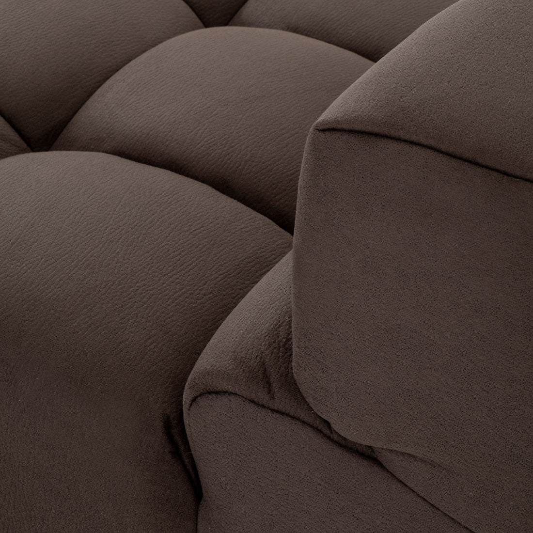 Norika Modular Armless Chair Dark Grey