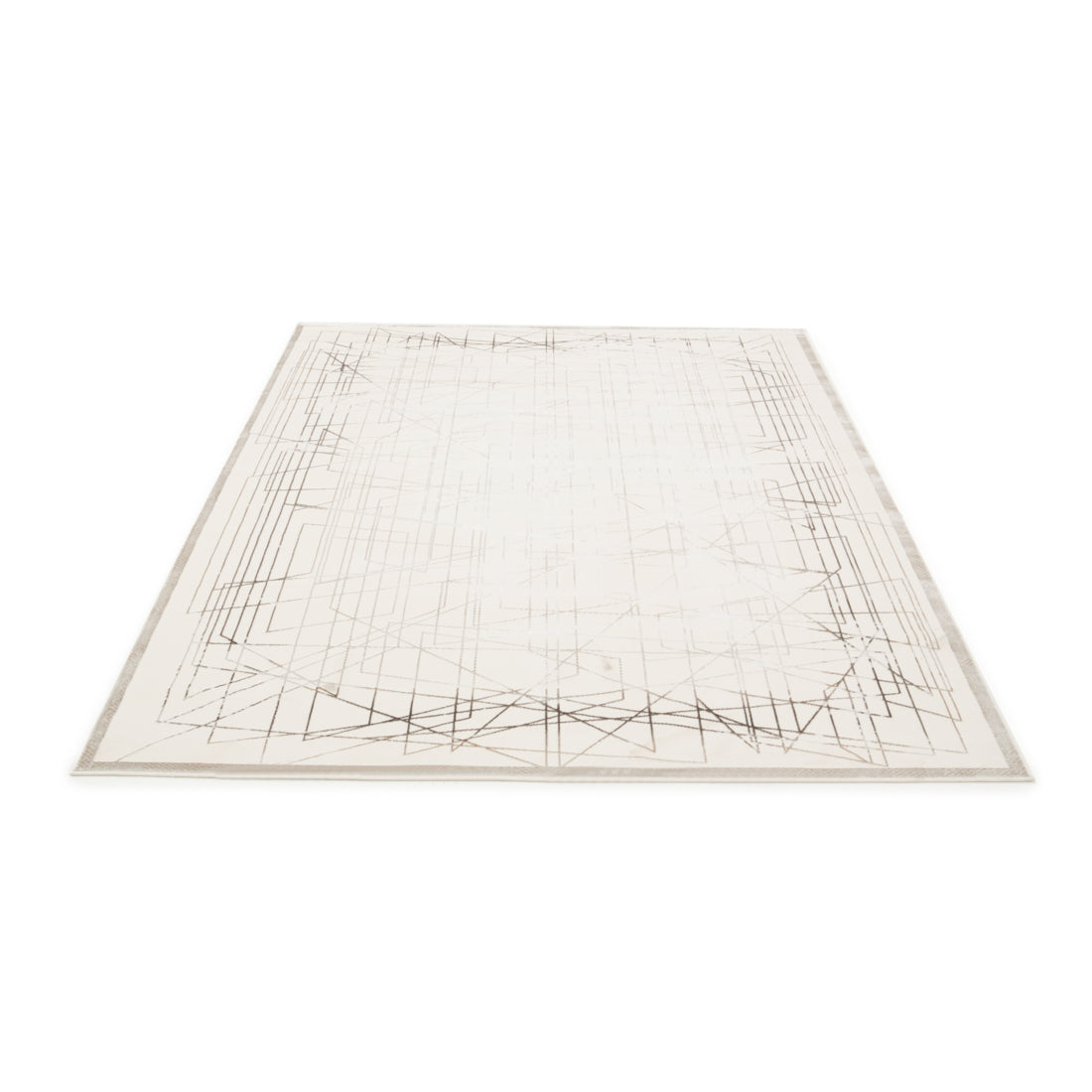 Wany Area Rug Black & White
