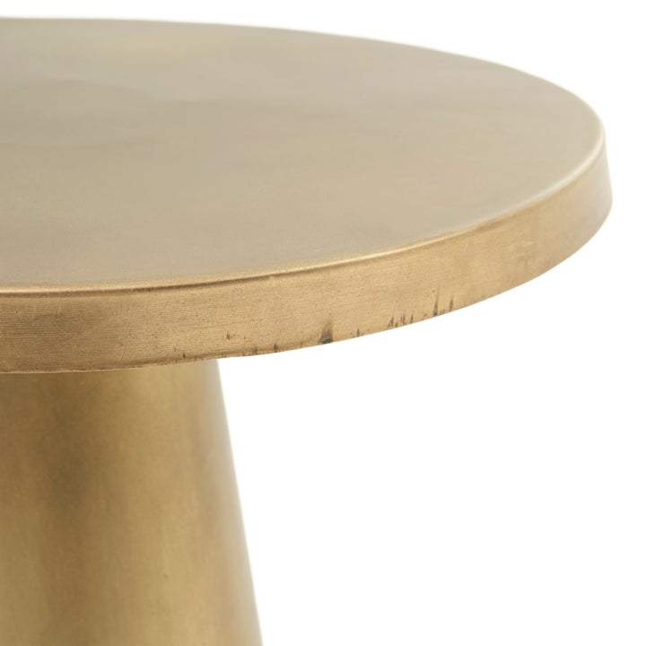 Wendalyn Metal Accent Table Gold