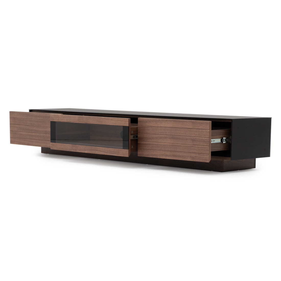 Wilton TV and Entertainment Unit Dark Brown
