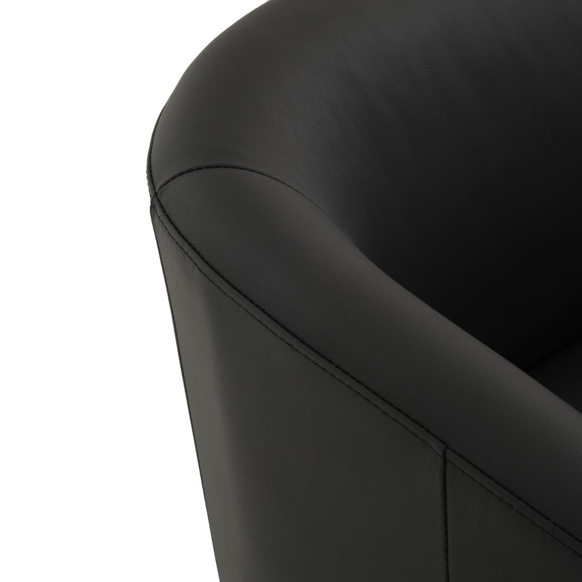 Wesel Swivel Accent Chair Black