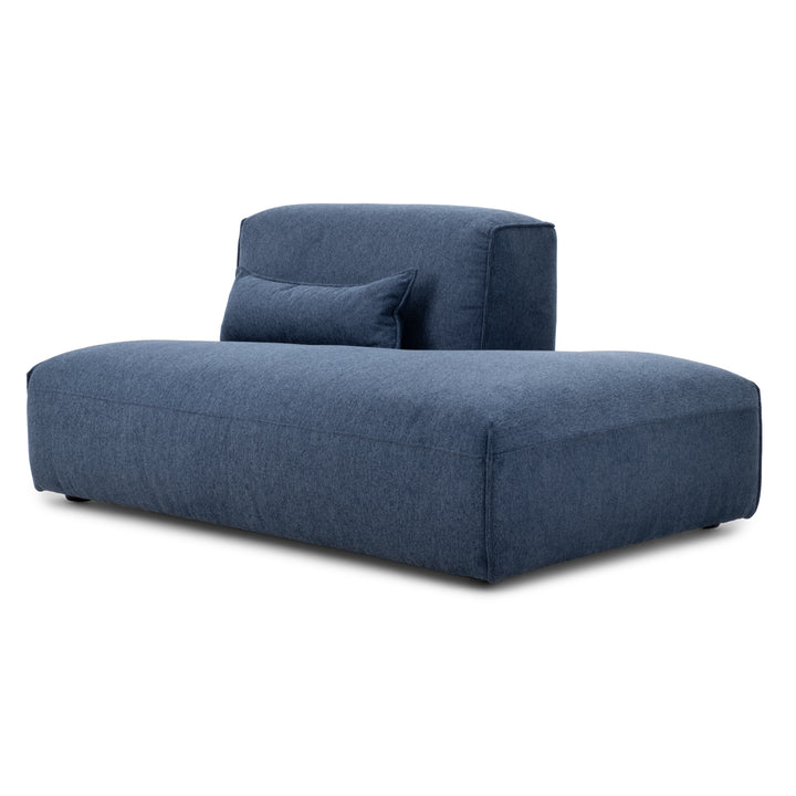 Ellemia Modular Chair W. Right Bumper Dark Blue