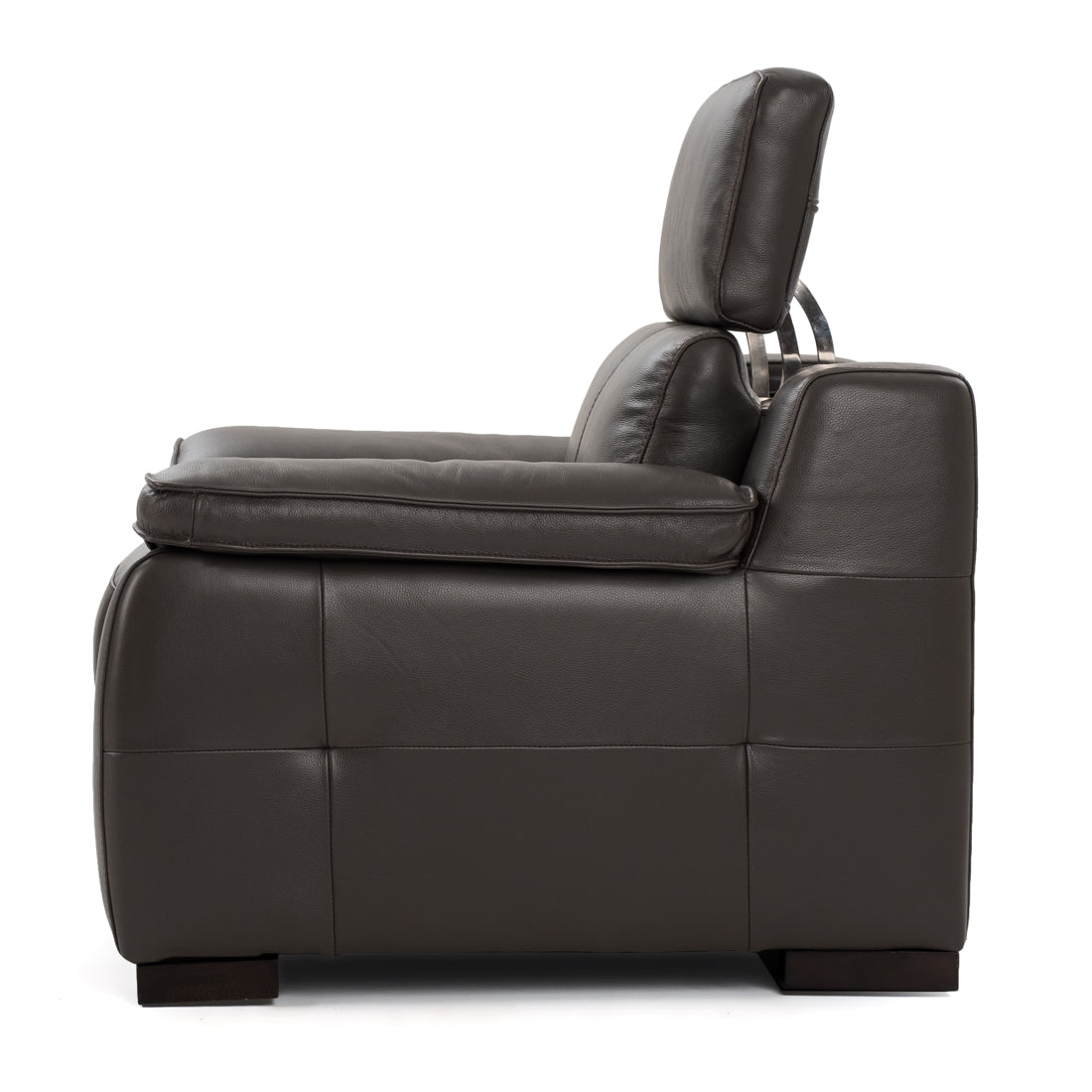 Nova Reclining Accent Chair Dark Grey