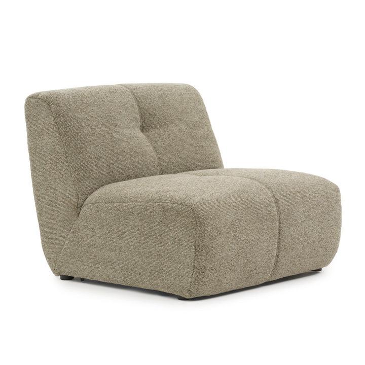 Nalinda Modular Armless Chair Light Green