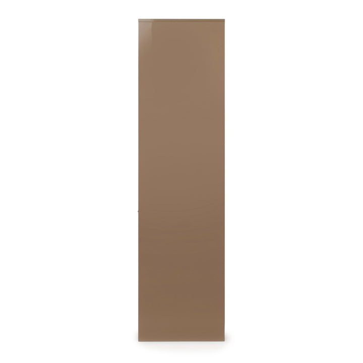 Nunzia Glass Curio Beige