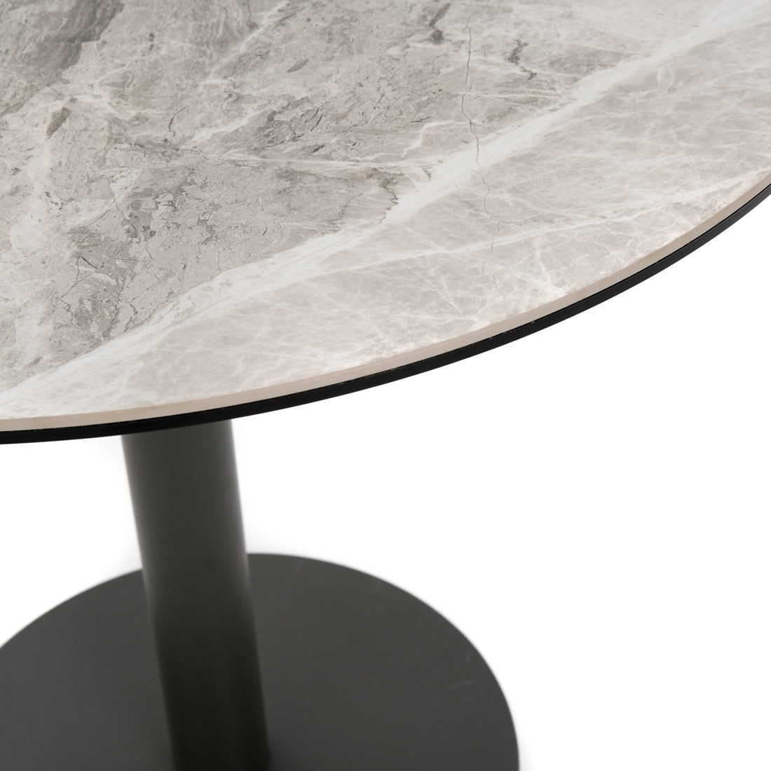 Winter Ceramic Dinette Table Light Grey
