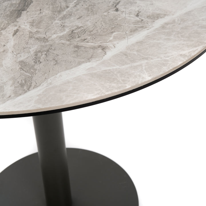 Winter Ceramic Dinette Table Light Grey