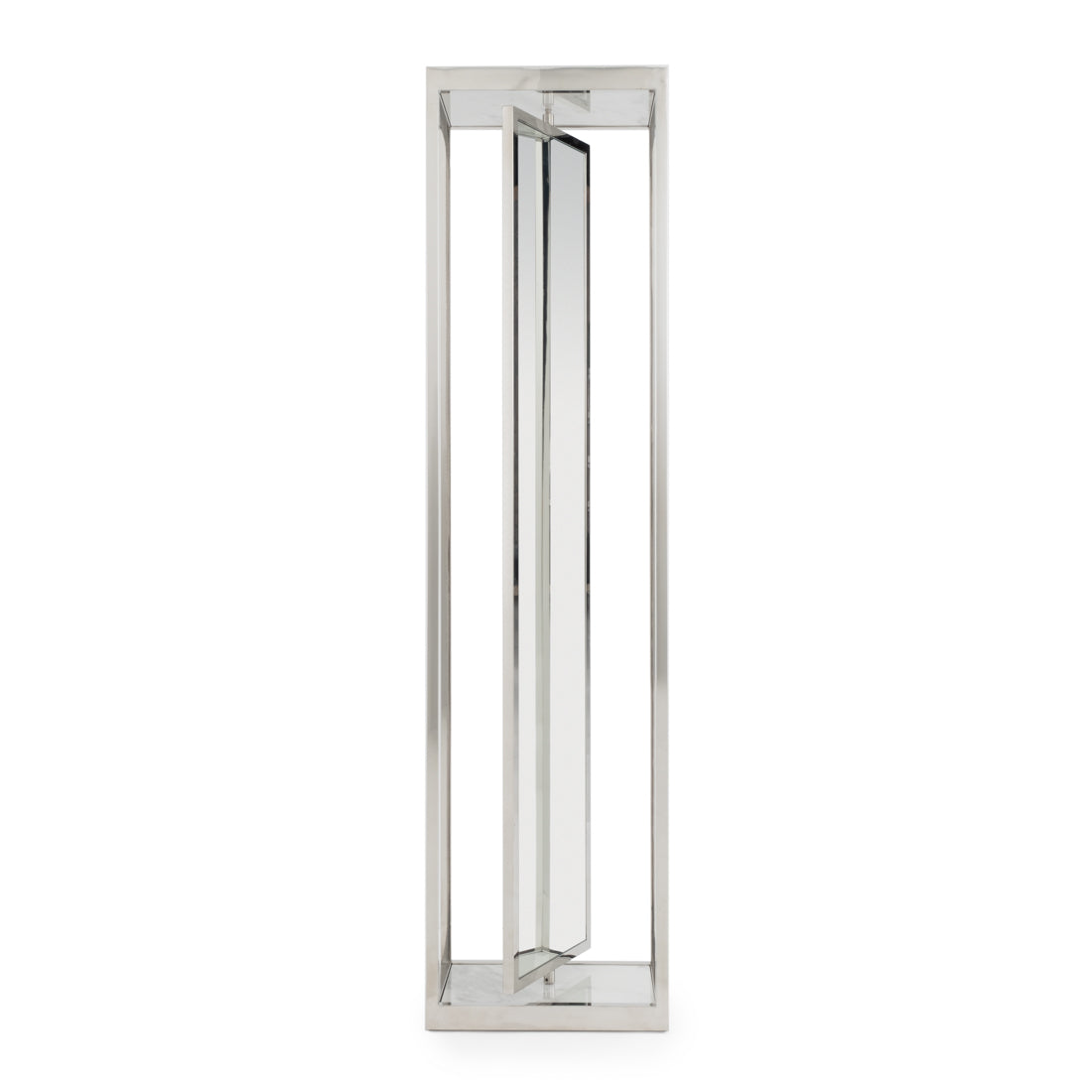 Warli Floor Mirror White