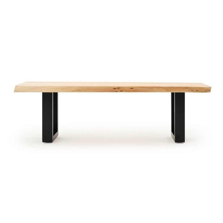 Noema Wood Bench Light Brown