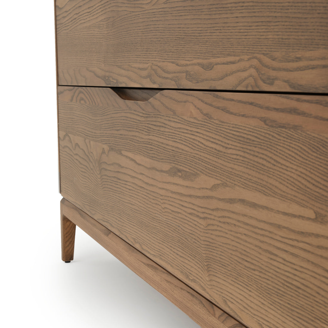 Nicolette 4-Drawer Chest Dark Brown