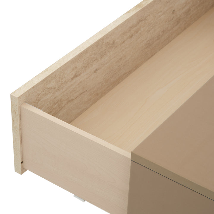 Nunzia Nightstand Beige