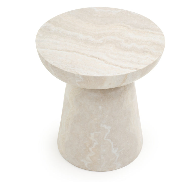 Niva End Table Beige
