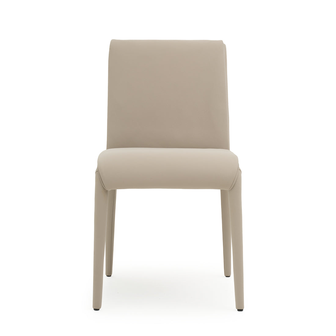 Nanji Leather Chair Light Grey