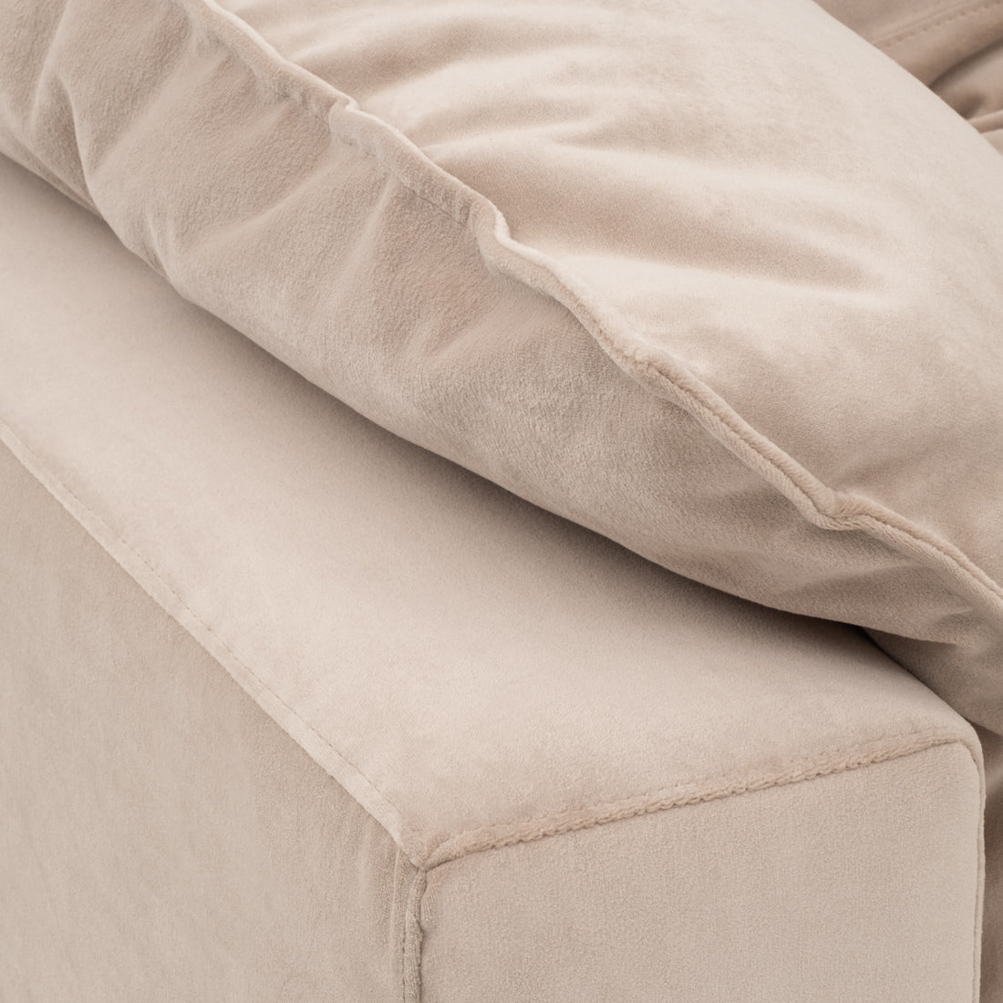 Nuage Fabric Modular Set Beige